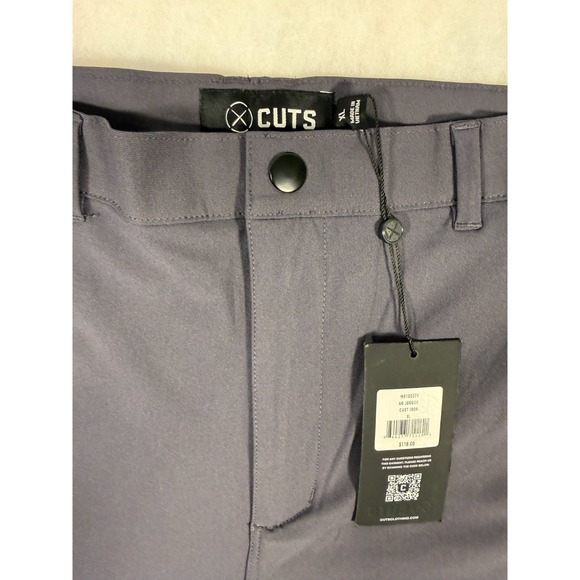 CUTS Clothing Pants Mens XL Cast Iron AO Jogger Stretch Tapered - Picture 3 of 5